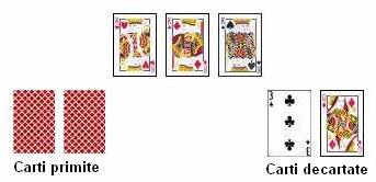 Exemplu mana 5 Card Draw